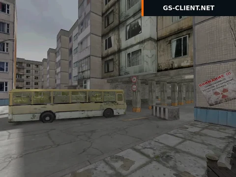 карта de_pripyat для CS 1.6