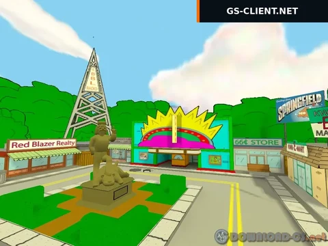 карта de_simpsons для CS 1.6