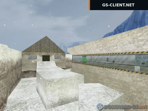 карта deathrun_arctic для CS 1.6