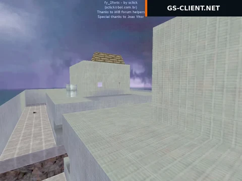 карта fy_2forts для CS 1.6