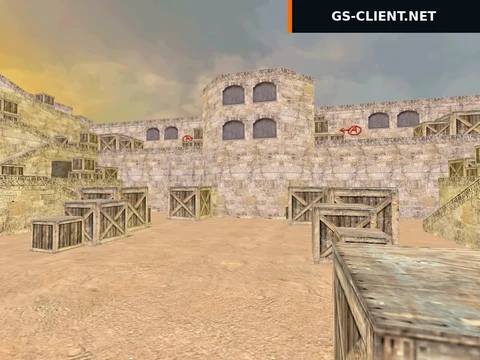 карта fy_dust_aim для CS 1.6