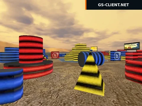 карта gg_bside_paintball для CS 1.6