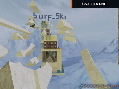 карта surf_ski_5 для CS 1.6
