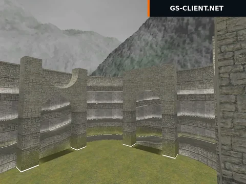 карта awp_circular для CS 1.6