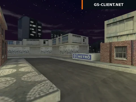карта awp_metro для CS 1.6