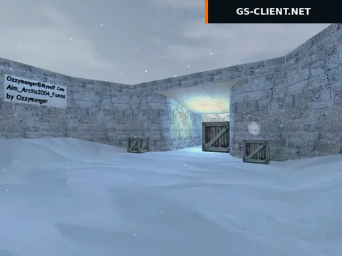 карта aim_arctic2004_famas для CS 1.6