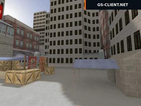 карта awp_rooftops для CS 1.6