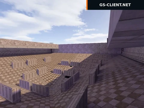 карта aim_beneath для CS 1.6