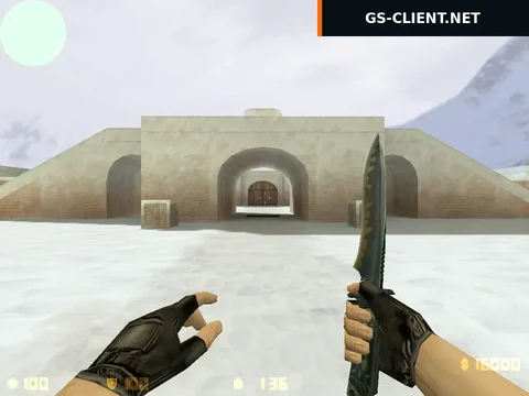 карта awp_snow_india для CS 1.6