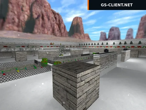 карта aim_christmas для CS 1.6