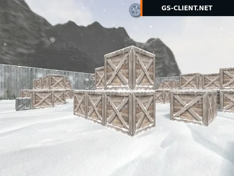карта aim_deagle_snowy для CS 1.6