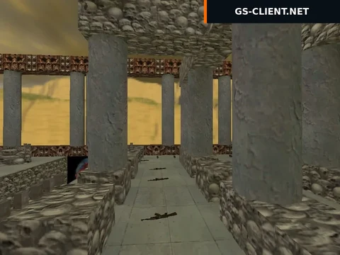 карта aim_death_temple для CS 1.6