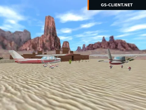 Карта «aim_desert_bunkers» для CS 1.6