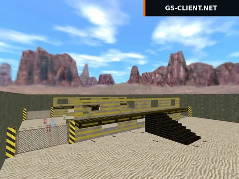 карта aim_desert_yard для CS 1.6