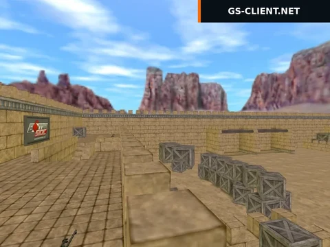 карта aim_desertcastle для CS 1.6