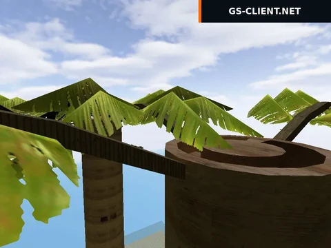 карта aim_palms_v2 для CS 1.6