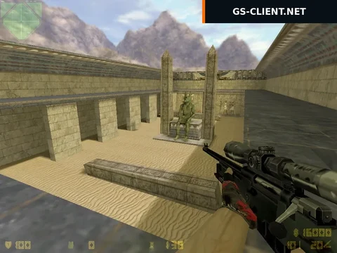 Карта «awp_anubis» для CS 1.6