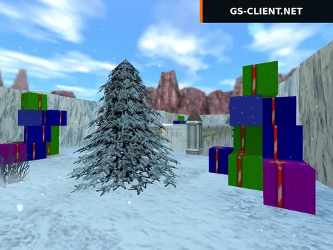 карта awp_christmas для CS 1.6