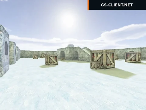 карта awp_india_snow для CS 1.6