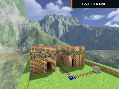 карта awp_minecraft для CS 1.6