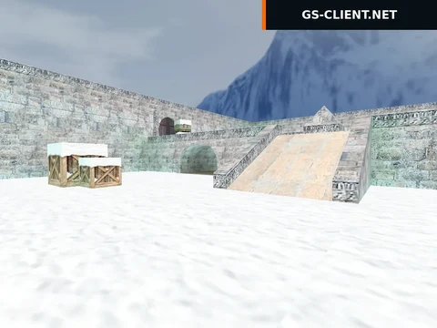 карта awp_snoworld для CS 1.6