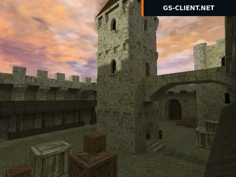 карта cs_castlewar для CS 1.6