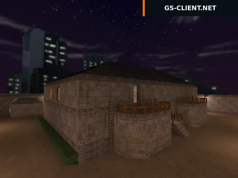 карта cs_dust_house для CS 1.6