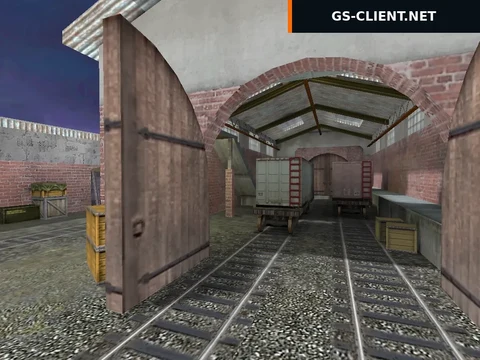 карта cs_trainyard для CS 1.6