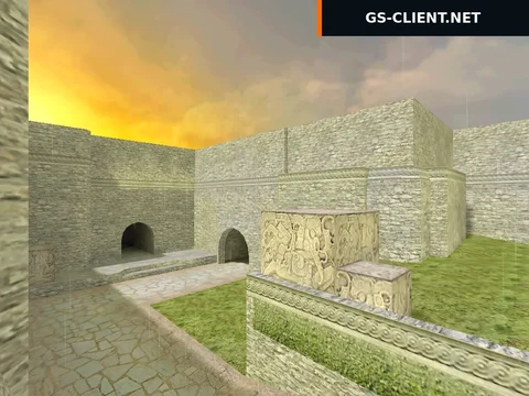 карта de_aztecydust2 для CS 1.6