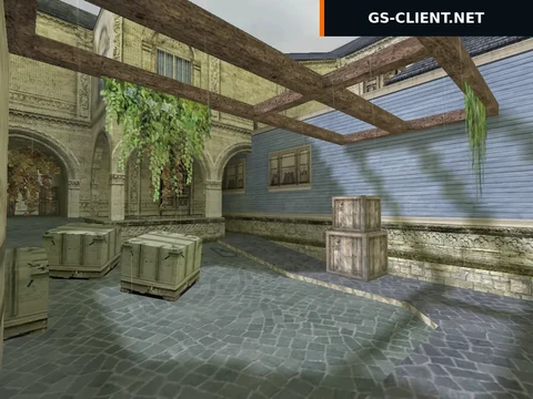 карта de_chartres_spring для CS 1.6