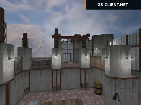 Карта «de_esl_construct» для CS 1.6