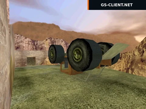 Карта «de_lostcars» для CS 1.6
