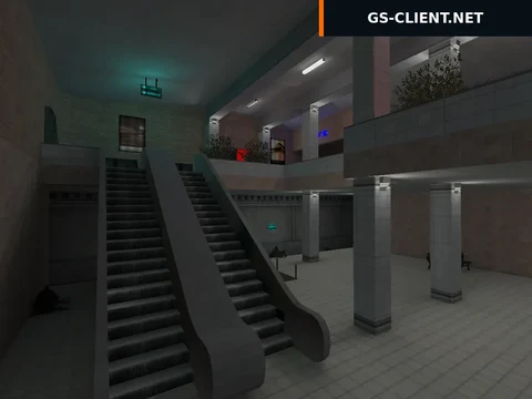 карта de_metrostation для CS 1.6
