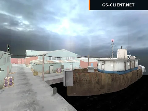 карта de_port_island для CS 1.6