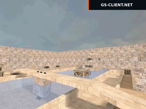 карта fy_dust_canal для CS 1.6