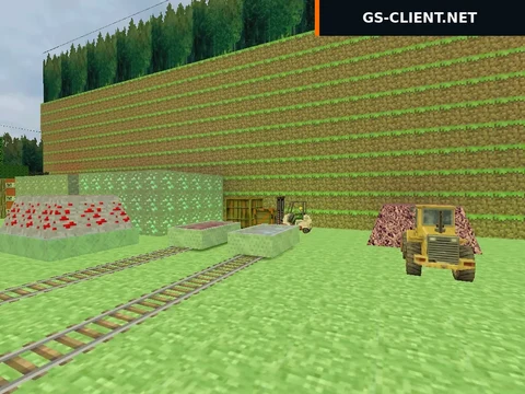карта fy_minecraft_mine_vhe для CS 1.6