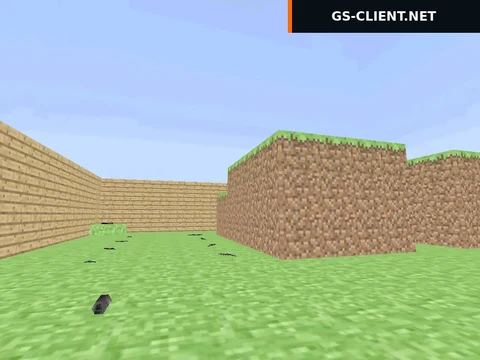 карта fy_minecraftworld для CS 1.6