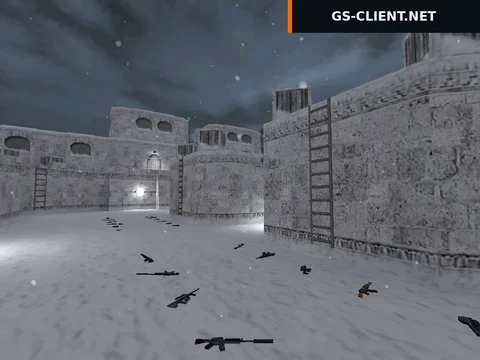 карта fy_snow_2016 для CS 1.6