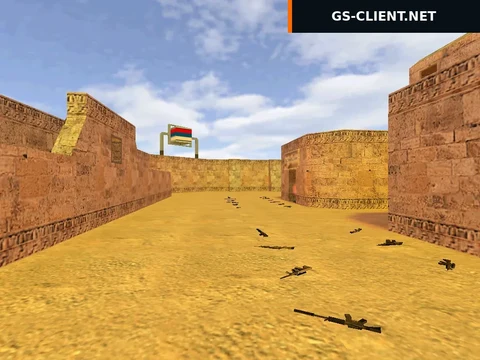 карта fy_snow_dust2tp для CS 1.6