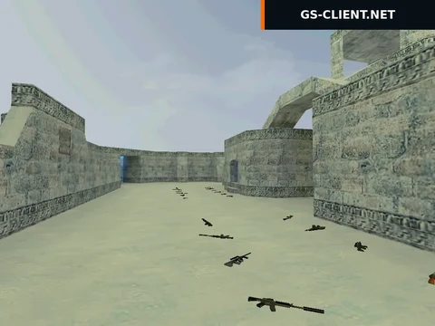 карта fy_snow_fg для CS 1.6