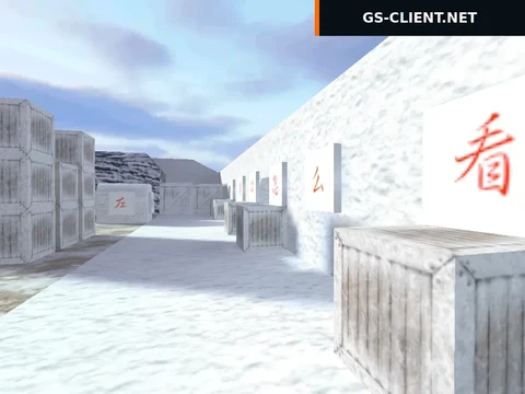 карта fy_winter_2 для CS 1.6