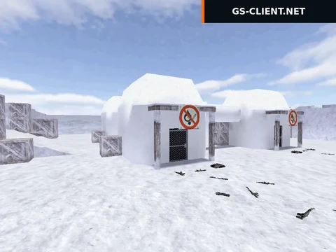 карта fy_winterday для CS 1.6