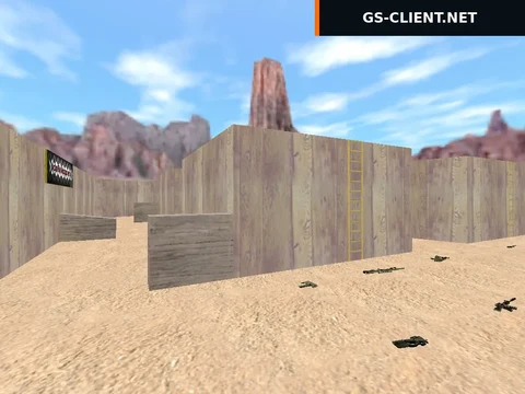 карта fy_woodworld_dm для CS 1.6