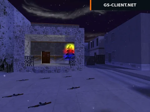 карта fy_xmas_alley для CS 1.6