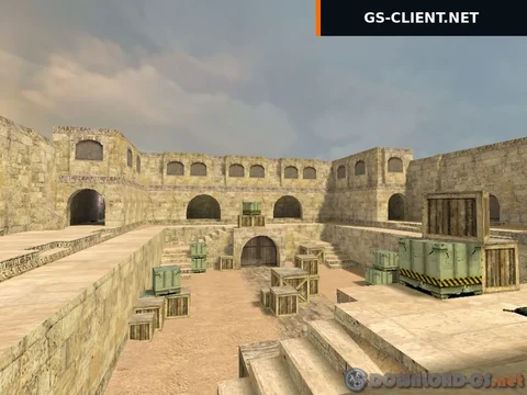 карта gg_dust_arena для CS 1.6