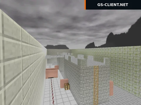 карта gg_minecraftministone для CS 1.6