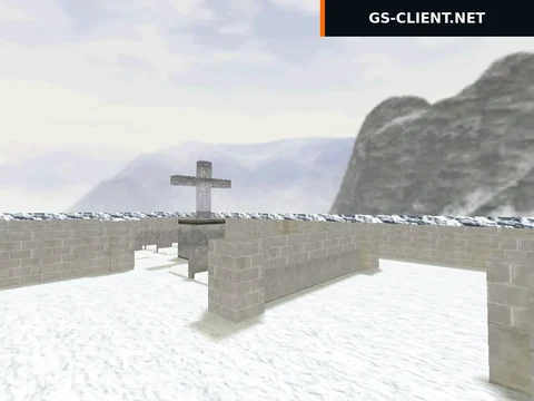 карта gg_red_snow для CS 1.6