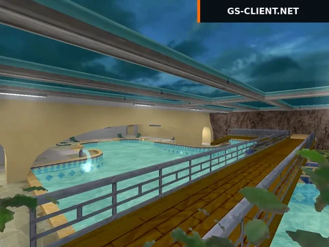 карта gg_waterland для CS 1.6