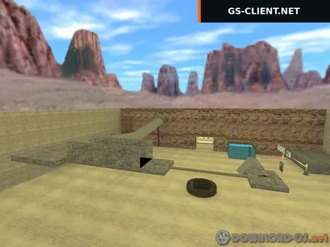 карта jail_west_v2 для CS 1.6