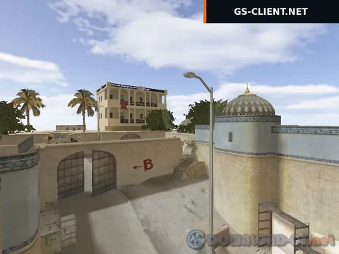 карта css_dust2_go для CS 1.6